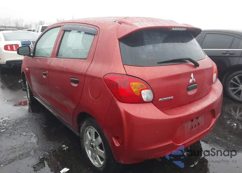 2014 Mitsubishi Mirage De from USA, damaged, VIN ML32A3HJ8EH005169